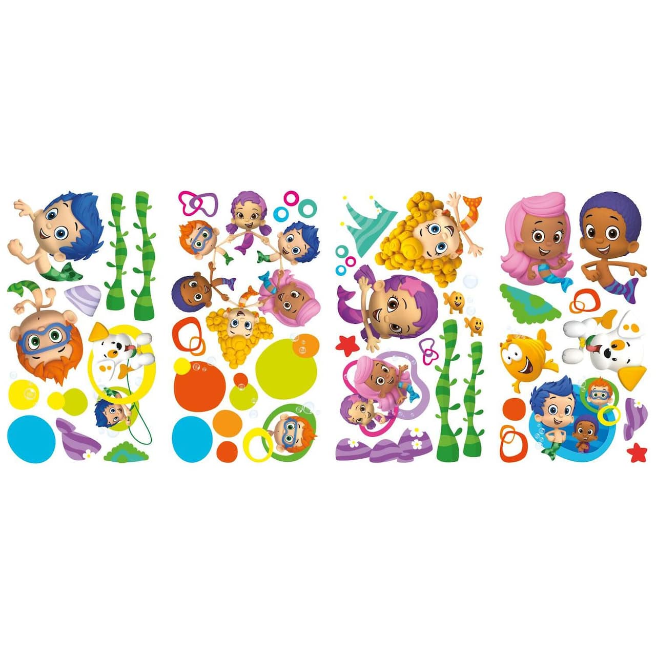 RoomMates Bubble Guppies Peel & Stick Wall Decals